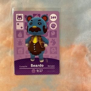 Genuine ACNH amiibo for Beardo